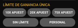 Límite de ganancia individual