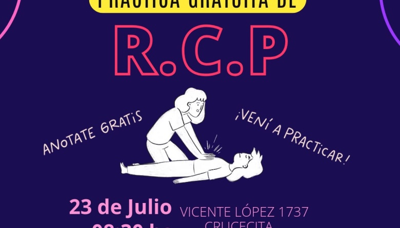 Práctica gratuita de RCP en el Ana Goitía